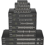 D-Link DGS-1100-05V2 5-Port Gigabit Smart Managed Switch, Web Managed, Cable Diagnostics, Fanless, Compact Metal Desktop
