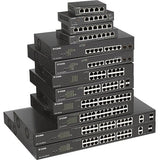 D-Link DGS-1100-05V2 5-Port Gigabit Smart Managed Switch, Web Managed, Cable Diagnostics, Fanless, Compact Metal Desktop