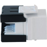 ICC IC107GACWH CAT6A RJ45 Keystone Jack for HD Style, 25-Pack, White