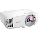 BenQ Mw826sth Short Throw Dlp Projector 16:10 White