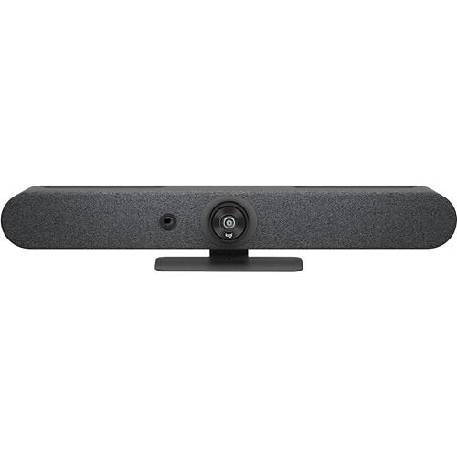 Logitech 960-001336 Rally Bar Mini 4K All-In-One Video Bar for Small to Medium Rooms, Gray