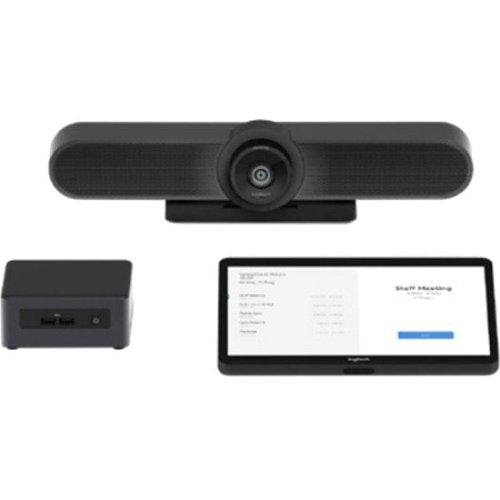 LOGITECH TAPMUPMSTINT2 SMALL ROOM WITH TAP + MEETUP + INTEL NUC FOR MICROSOFT TEAMS ROOMS