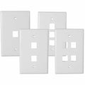 Dynacom 10600-SP1-WH Wall Plate, 1-Port White