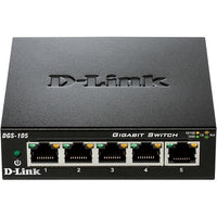 D-Link DGS-105GL 5-Port Gigabit Desktop Switch, Metal