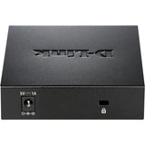 D-Link DGS-105GL 5-Port Gigabit Desktop Switch, Metal