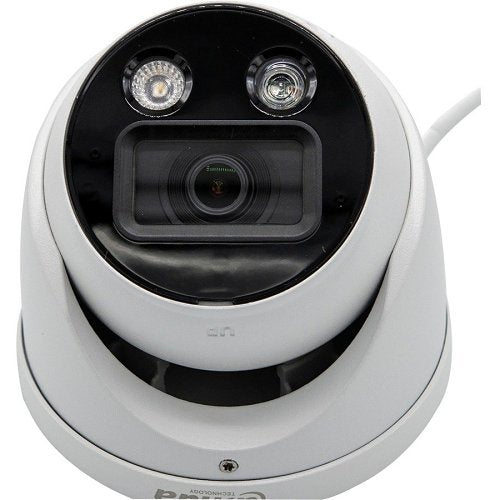 Dahua N43BU83 Lite-Series 4MP IR Turret Camera, 3.6mm Fixed Lens, White