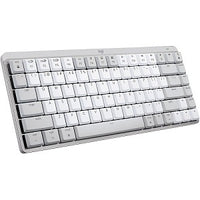 Logitech 920-010553 The Master Series Minimalist Illuminated Performance Keyboard, Pale Gray English Tactile Quiet