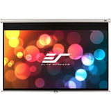 Elite Screens M100XWH Manual Series 100" 16:9, Pull Down Manual Projector Screen with AUTO LOCK, Movie Home Theater 4K Ultra HD 3D Ready