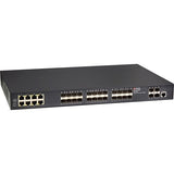 Vigitron VI35136 MaxiiNet 36-Port L2 /L3 Lite Managed Hybrid Ethernet CAT Fiber/Copper Core Network Switch