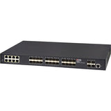 Vigitron VI35136 MaxiiNet 36-Port L2 /L3 Lite Managed Hybrid Ethernet CAT Fiber/Copper Core Network Switch