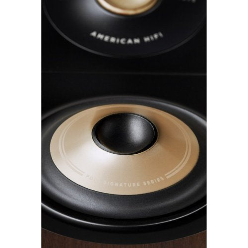 Polk Audio ES35 Signature Elite Series High-Resolution Slim Center Channel Loudspeaker, Black