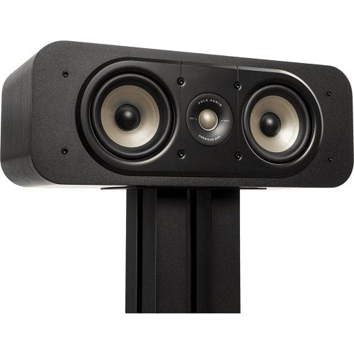 Polk Audio ES30 Signature Elite Series High-Resolution Dedicated Center Channel Loudspeaker, Black