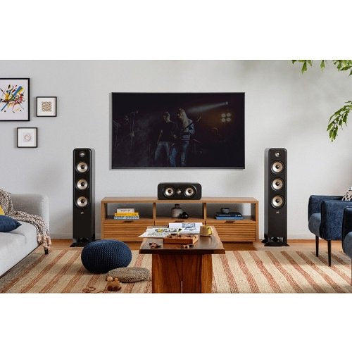 Polk Audio ES30 Signature Elite Series High-Resolution Dedicated Center Channel Loudspeaker, Black