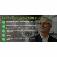APC ECO1PH1YFWLI18 1 Year EcoCare for Single-Phase UPS Upgrade to F