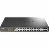 D-Link DSS-200G-28MPP 28-Port 10/100/1000 PoE Gigabit Ethernet Surveillance Switch