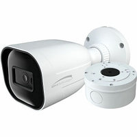 Speco O8VB3 4K Bullet IP Camera with Line Crossing and Intrusion Detection, 2.8mm Fixed Lens, White (Replaces SO-O8VB2)
