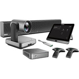 Yealink 1106985 Microsoft Teams Rooms System for Medium and Large Meeting Room with UVC84, MTouch, Soundbar, VCM34, Mini PC