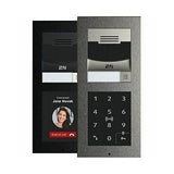 2N 02908-001 IP Verso 2.0 Main Unit with Camera and 1-Button, Black