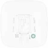 AJAX 72011.40.WH3 Hub 2 Plus Jeweller Security System Control Panel, Supports Jeweller and Wings Protocols, LTE / Wi-Fi / Ethernet Dual Cell Service Communication, White