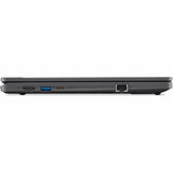 Acer TravelMate B3 Spin 12 TMB312RN-31 TMB312RN-31-C86V 12.2" Touchscreen Rugged Convertible 2 in 1 Notebook - WUXGA - 60 Hz - Intel N150 - 4 GB - 128 GB Flash Memory - English Keyboard - Black (NX.BHCAA.002)