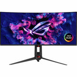 ASUS ROG Swift PG34WCDN 34" Class UW-QHD Curved Screen Gaming OLED Monitor - 21:9 - Dark Gray