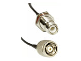 AccelTex ATS-00035 100 Series RPTNC Bulkhead Jack to RPTNC Plug 18 inch Cable Assembly