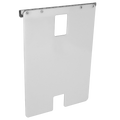 Pedestal Pro 1116HOO-BUT-002-304 11x16 Stainless Hood - ButterflyMX 7" Recessed Video Intercom