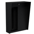 PEDESTAL PRO 1216HOU-SWIF-02-CRS 12x16 Steel Housing - Swiftlane Swiftreader X Flush Mount