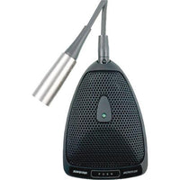 Shure MX393/S Microflex Supercardioid Boundary Microphone for Installs (XLR Connector)