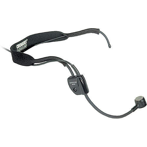 Shure WH20 Headset Mic with 1/4" Phone Connector for Unbalanced Mic Output