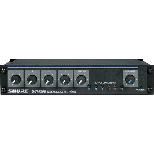 Shure SCM268 4-Channel Microphone Mixer