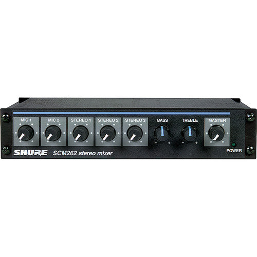 Shure SCM262 Stereo Microphone Mixer