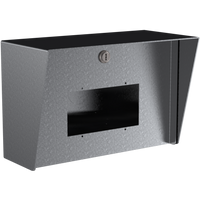 Pedestal Pro 128HOU-AIPH-01-304 12"x8" Stainless Steel Housing, Aiphone JO-1FD