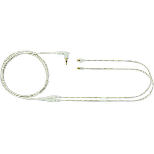 Shure EAC64CL Earphone Cable with Gold-Plated MMCX Connectors (Clear, 64")