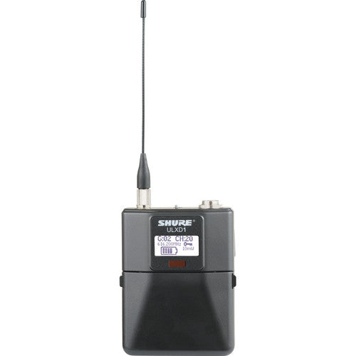 Shure ULX-D Digital Wireless Bodypack Instrument Kit (H50: 534 to 598 MHz)