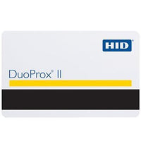 HID 1336LGGSH DuoProx II 1336 Printable Prox Card with Magnetic Stripe, Programmed, Glossy Front and Back, Sequential Numbers