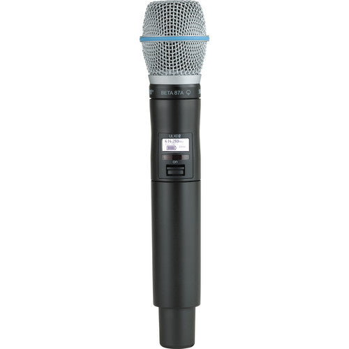 Shure ULX-D Digital Wireless Handheld Microphone Kit with Beta 87A Capsule (H50: 534 to 598 MHz)