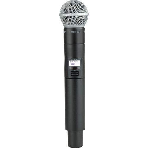 Shure ULX-D Digital Wireless Handheld Microphone Kit with SM58 Capsule (H50: 534 to 598 MHz)