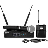 Shure QLXD124/85 Digital Wireless Combo Microphone System (H50: 534 to 598 MHz)