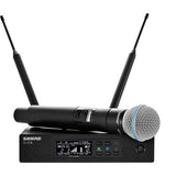 Shure QLXD24/B58 Digital Wireless Handheld Microphone System with Beta 58A Capsule (G50: 470 to 534 MHz)