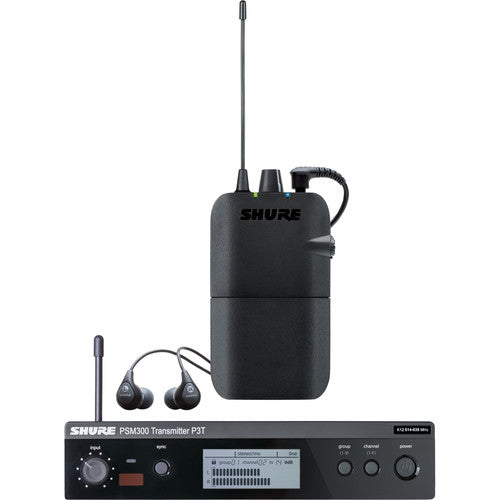 Shure PSM 300 Stereo Personal Monitor System with IEM (J13: 566-590 MHz)