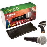 Shure PGA48 Dynamic Vocal Microphone (No Cable)