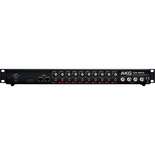 AKG 6500H00160 CSX BIR10 10-Channel Breakout Box and Infrared Base Unit