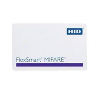 HID 1436NG1NN FlexSmart 1436 MIFARE Composite PET/PVC 1K Printable Smart Card, Non-Programmed, Glossy Front and Magstrip