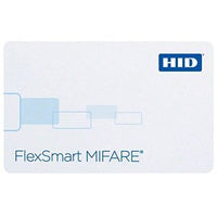 HID 1440MGGMN FlexSmart 1440 MIFARE PVC 4K Printable Smart Card, Programmed 13.56MHz, Glossy Front and Back, Matching Nu