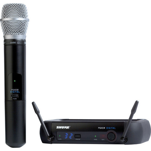 Shure PGXD24/SM86 Digital Wireless Handheld Microphone System with SM86 Capsule (900 MHz)
