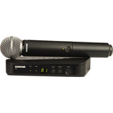 Shure BLX24/SM58 Wireless Handheld Microphone System with SM58 Capsule (H10: 542 to 572 MHz)