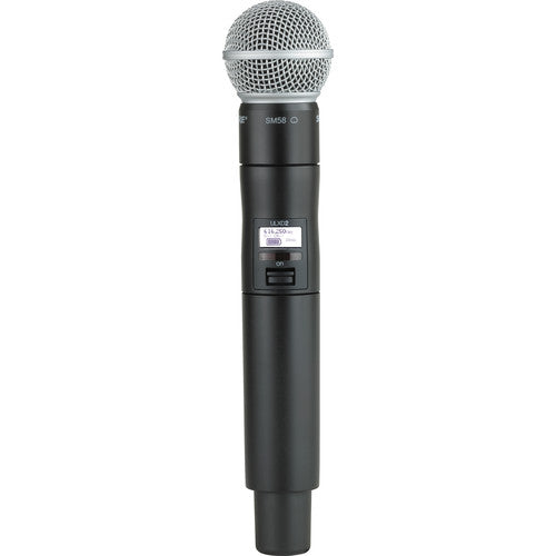 Shure ULXD2/SM58 Digital Handheld Wireless Microphone Transmitter with SM58 Capsule (X52: 902 to 928 MHz)
