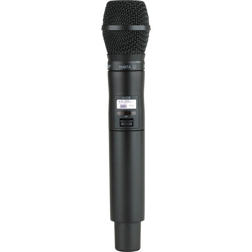 Shure ULXD2/SM87 Digital Handheld Wireless Microphone Transmitter with SM87A Capsule (X52: 902 to 928 MHz)