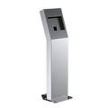 Pedestal Pro 144KIO-DOOR-01-304 53" Stainless Kiosk - DoorBird D31TDH
